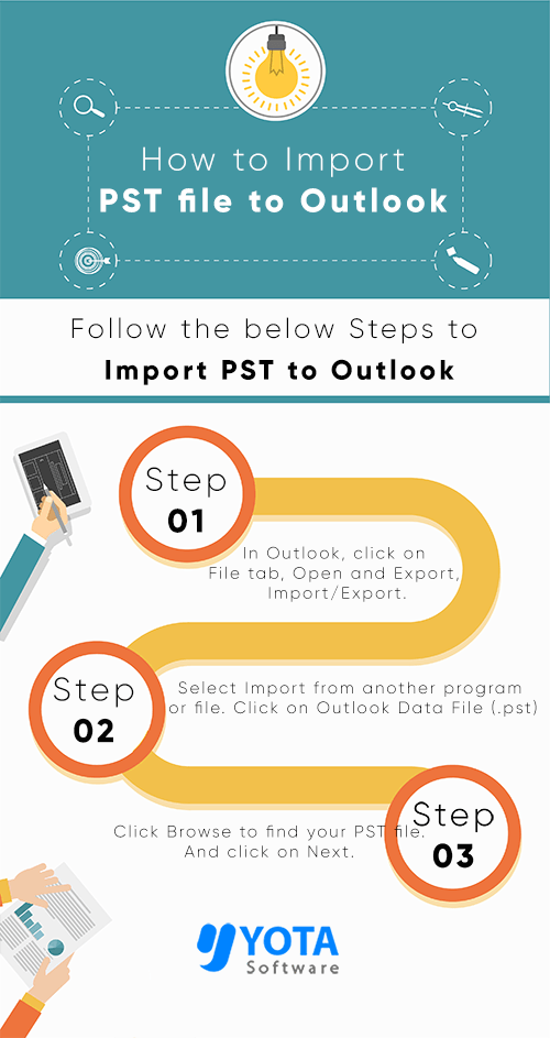 import pst to outlook windows